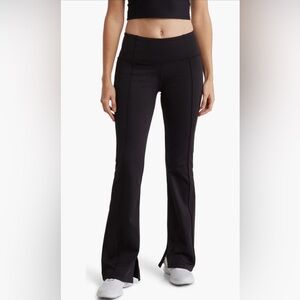 NWT Z by Zella Fleece Lined Black Flared Leggings